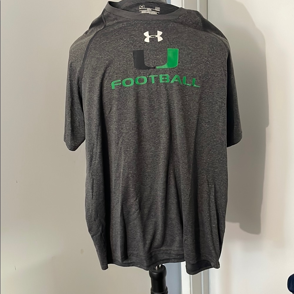Under Armour Gray Short Sleeve Tee Upland High School